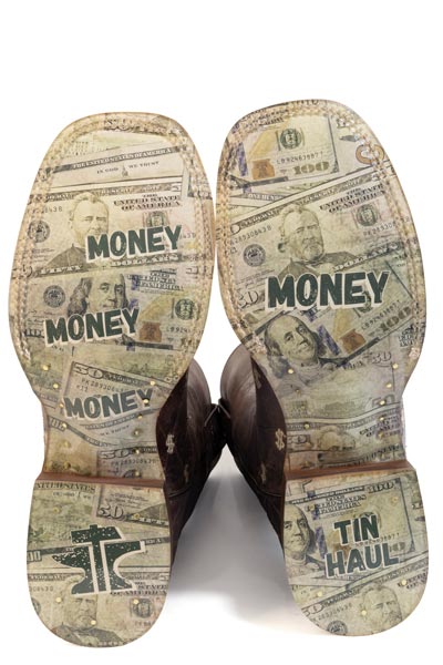 Mens Tin Haul Banking Bucks Boots