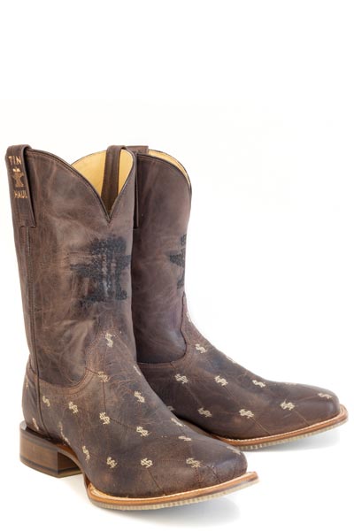 Mens Tin Haul Banking Bucks Boots