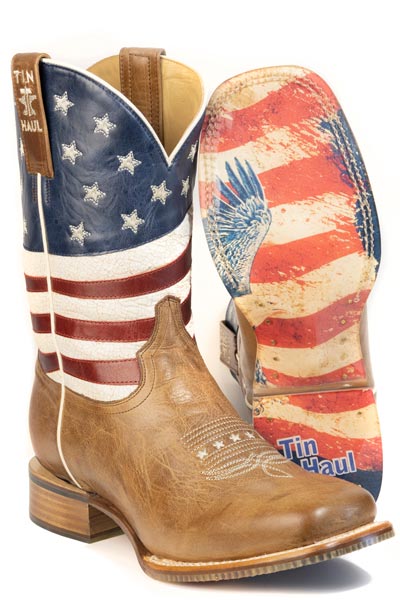 MENS TIN HAUL USA 1776 TO 2026 BOOTS