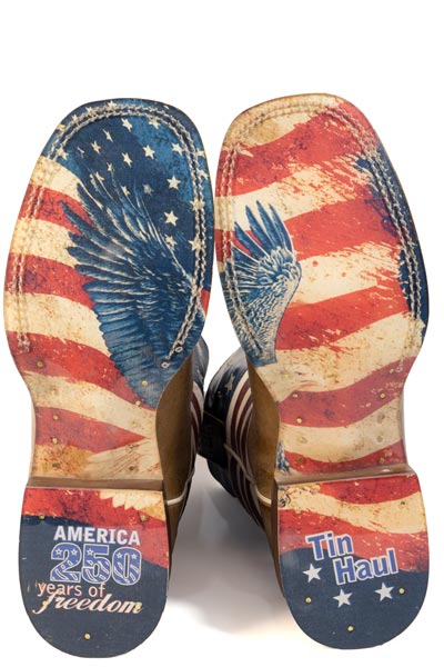 MENS TIN HAUL USA 1776 TO 2026 BOOTS