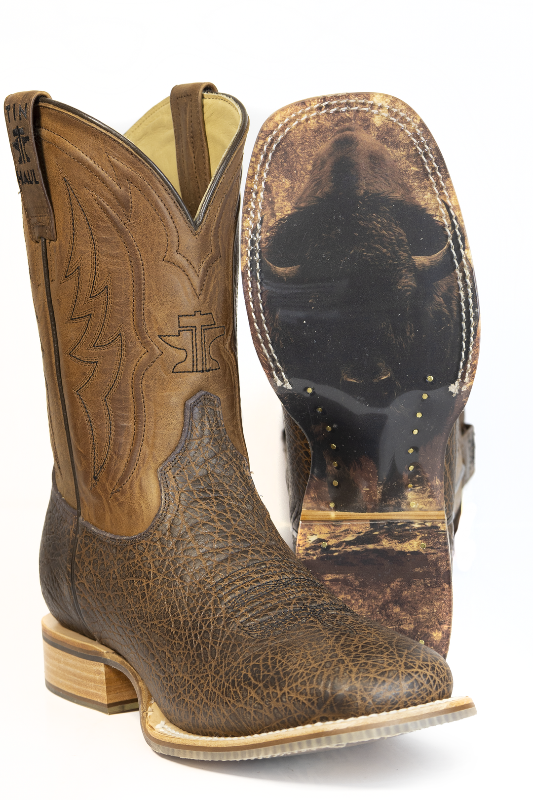 Mens Tin Haul Open Range Boots