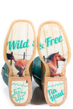 WOMENS BARBD WIRE WITH WILD AND FREE SOLE