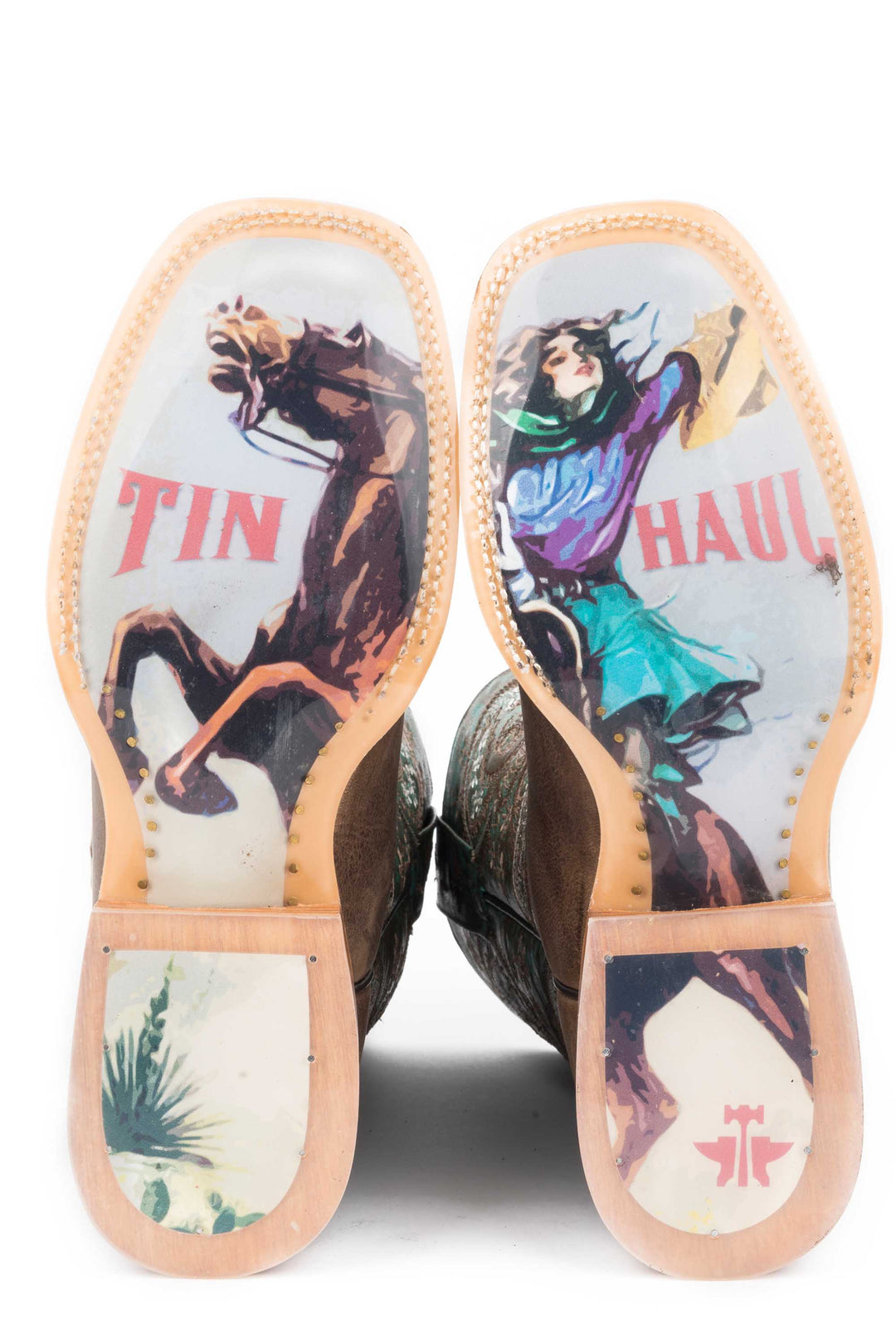 WOMENS BAN WITH DAN WITH UH WITH VINTAGE RIDER GIRL SOLE