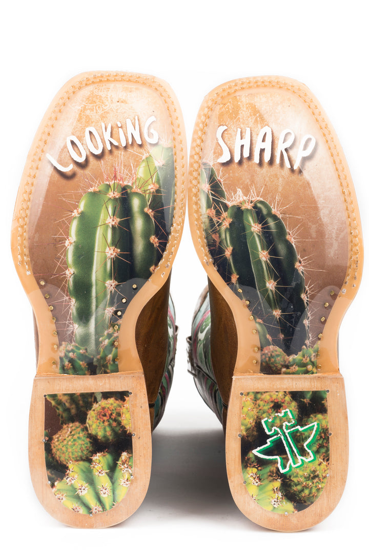 WOMENS CACTILICIOUS WITH LOOKING SHARP SOLE