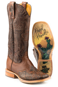 WOMENS CACTOOLED WITH HARD TO HANDLE SOLE