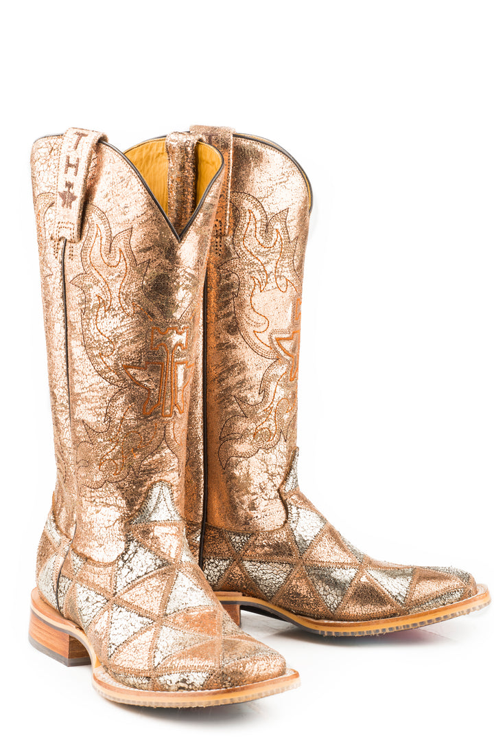 WOMENS MISH  MASH WITH GEOMETRIC STEED SOLE