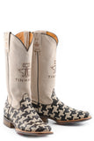 WOMENS HOUNDSTOOTH WITH COWGRL PWR SOLE