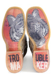 WOMENS GOLDEN TIGER WITH TROUBLE MAKER SOLE
