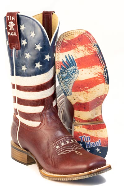 WOMENS TIN HAUL USA 1776 TO 2026 BOOTS