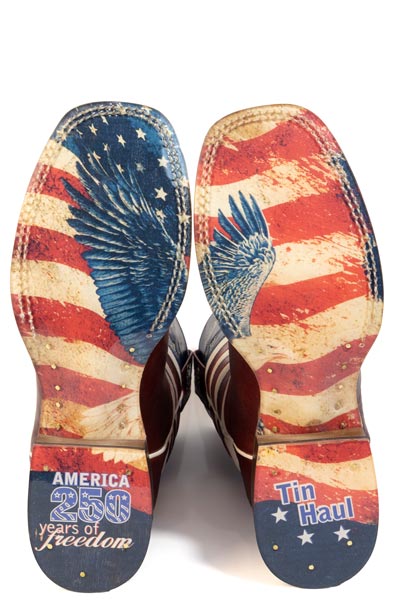 WOMENS TIN HAUL USA 1776 TO 2026 BOOTS