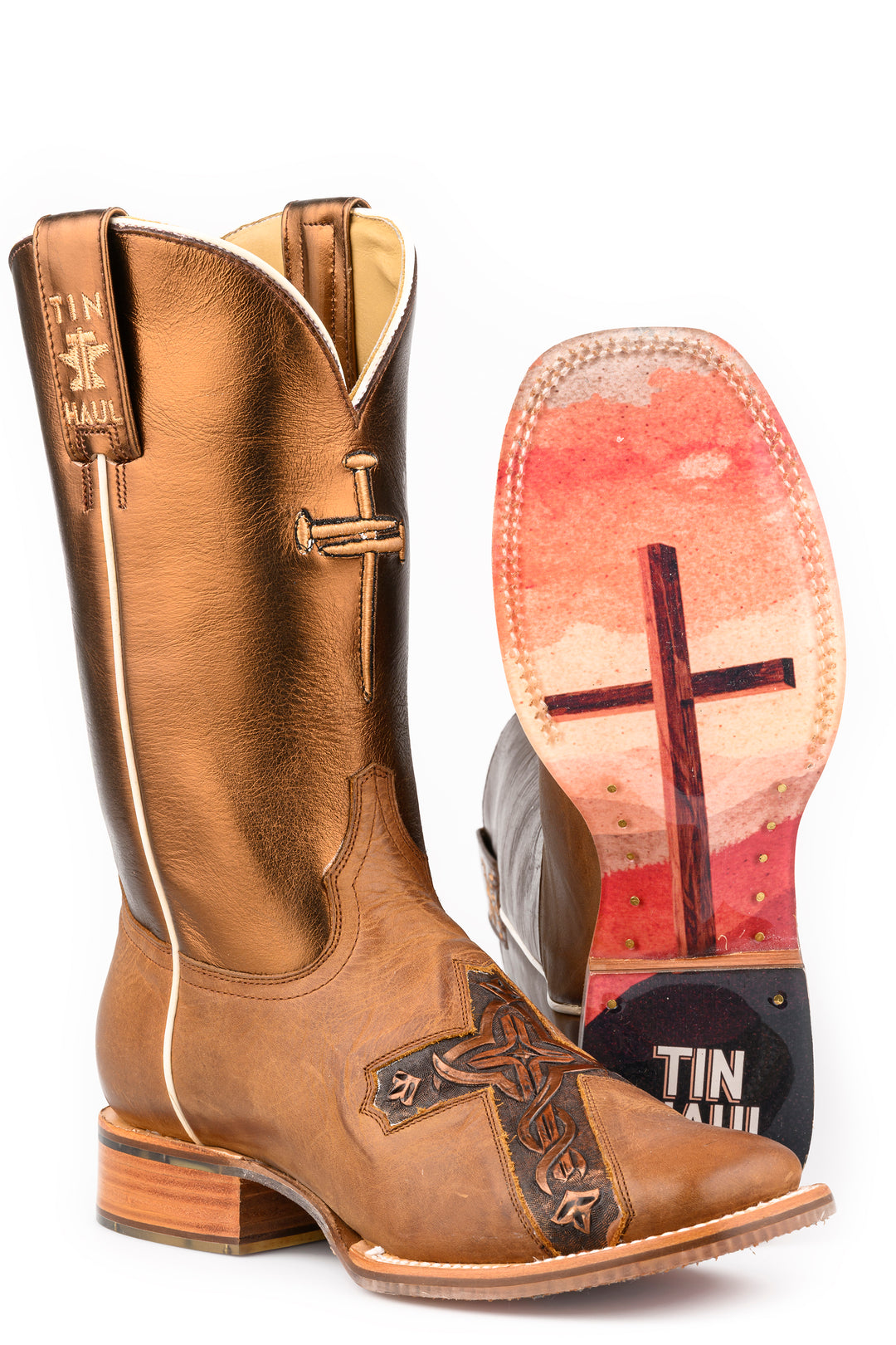 WOMENS TIN HAUL WESTERN HOLY CROSS BOOT