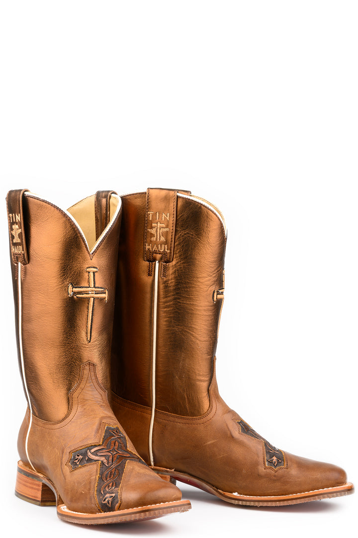 WOMENS TIN HAUL WESTERN HOLY CROSS BOOT