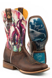 WOMENS HIGHBROW HORSES WITH TRUE LOVE SOLE