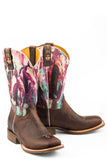 WOMENS HIGHBROW HORSES WITH TRUE LOVE SOLE