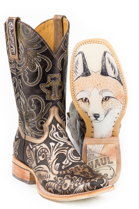 WOMENS GOLDEN HORNS WITH WHAT THE FOX SOLE