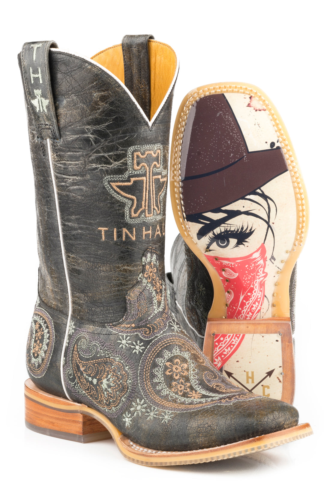 WOMENS BANDANA BANDIT WITH WILD RAG SOLE