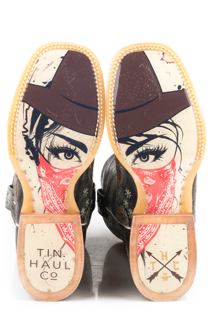 WOMENS BANDANA BANDIT WITH WILD RAG SOLE