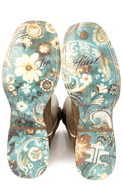 WOMENS TIN HAUL SCROLLWORK BOOTS