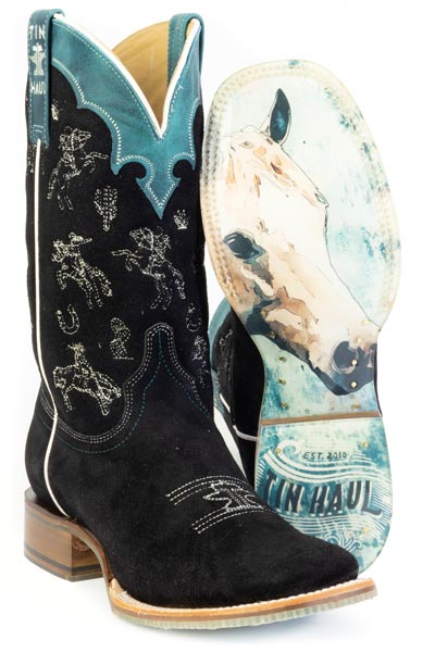 WOMENS TIN HAUL COWGIRLS BOOTS