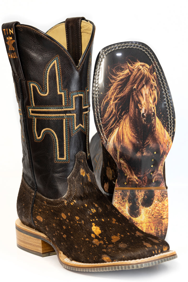 Womens Tin Haul Copper Splash Boots