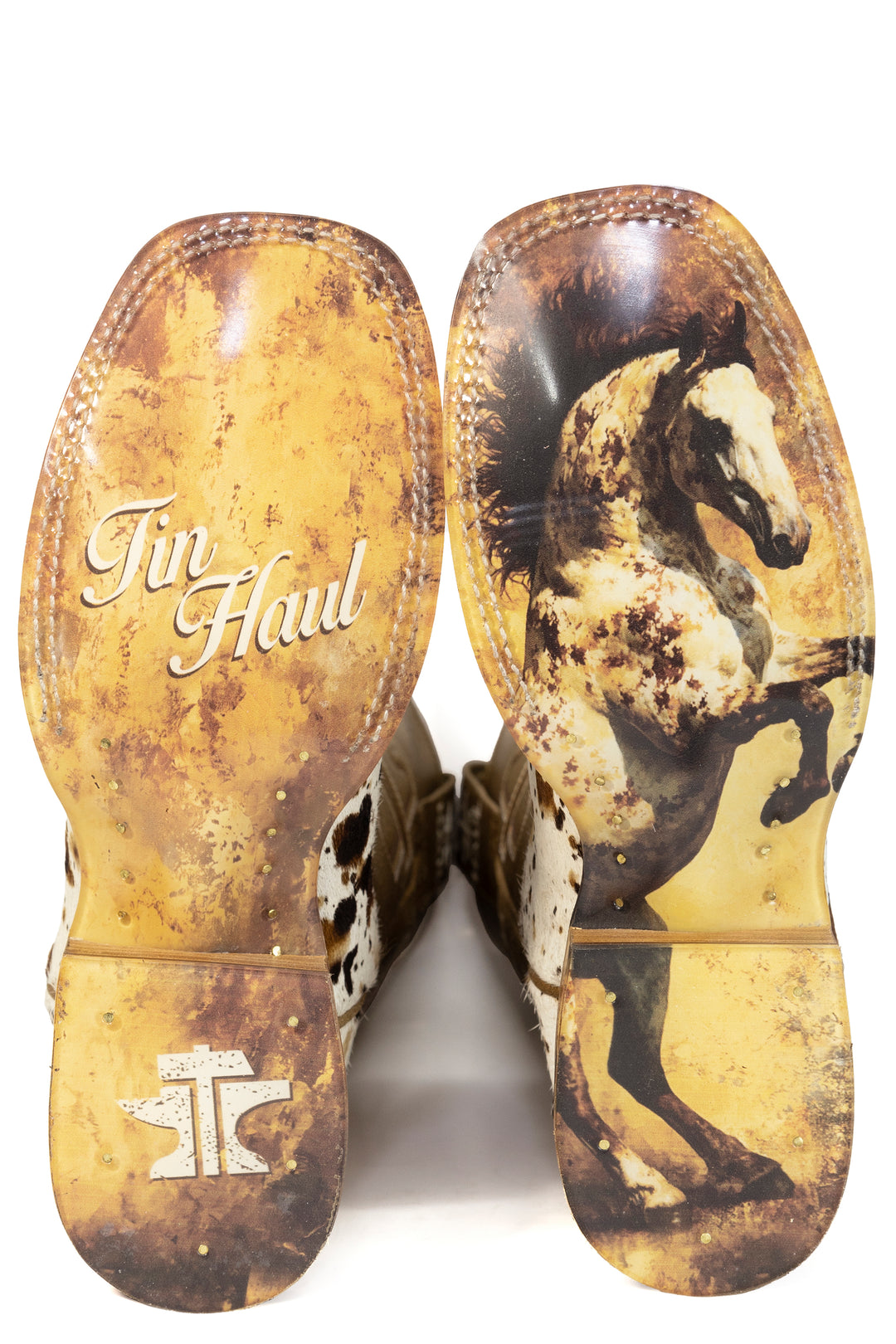 WOMENS TIN HAUL WESTERN SPOTTED BOOT