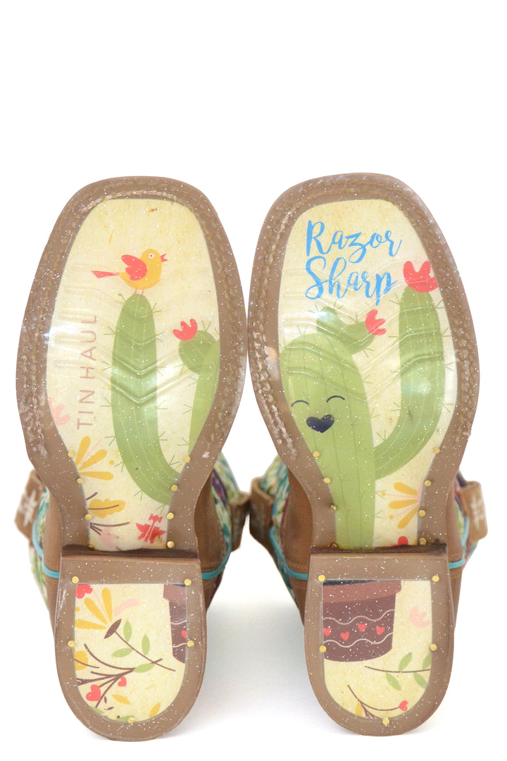 BIG GIRLS SPARKLES WITH RAZOR SHARP SOLE
