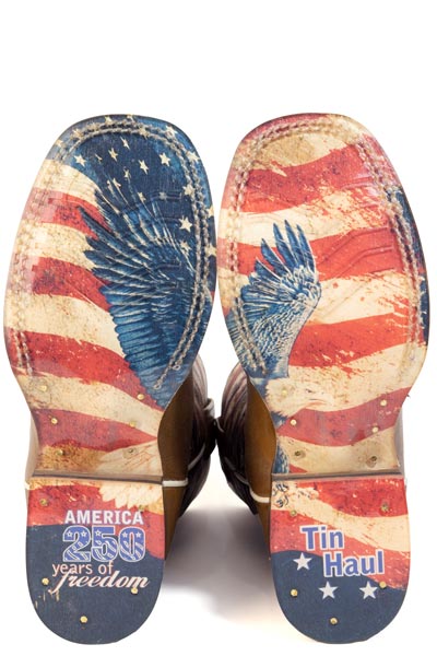BOYS TIN HAUL USA 1776-2026 BOOTS